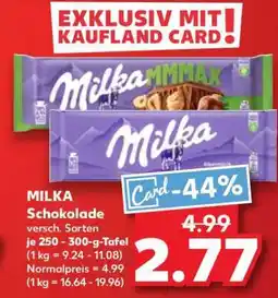 Kaufland MILKA Schokolade Angebot