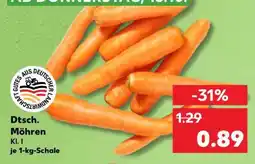Kaufland Dtsch. Möhren Angebot