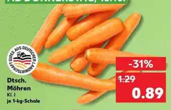 Kaufland Dtsch. Möhren Angebot