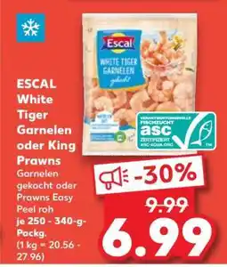 Kaufland ESCAL White Tiger Garnelen oder King Prawns Angebot