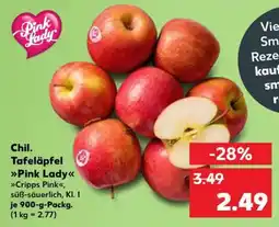 Kaufland Chil. Tafeläpfel Pink Lady Angebot