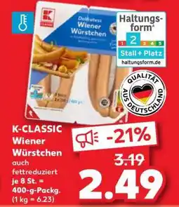 Kaufland K-CLASSIC Wiener Würstchen Angebot