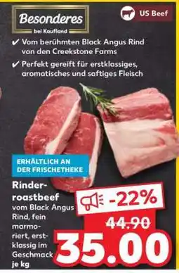 Kaufland Rinder- Roastbeef Angebot