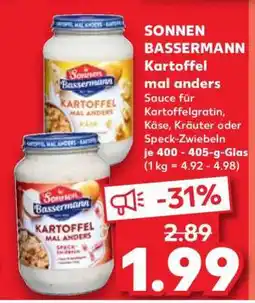 Kaufland SONNEN BASSERMANN Kartoffel mal anders Angebot