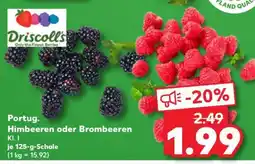 Kaufland Portug. Himbeeren oder Brombeeren Angebot