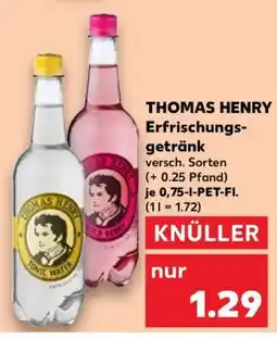 Kaufland THOMAS HENRY Erfrischungsgetränk Angebot