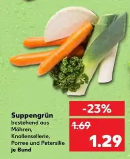 Kaufland Suppengrün Angebot