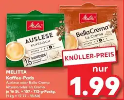 Kaufland MELITTA Kaffee-Pads Angebot