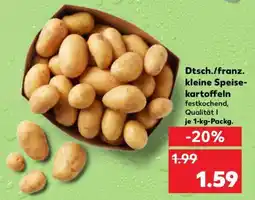 Kaufland Dtsch./franz. kleine Speisekartoffeln Angebot