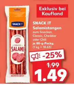 Kaufland SNACK IT Salamistangen Angebot