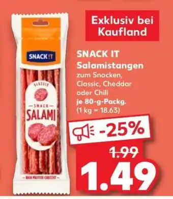 Kaufland SNACK IT Salamistangen Angebot