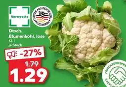 Kaufland Dtsch. Blumenkohl, lose Angebot