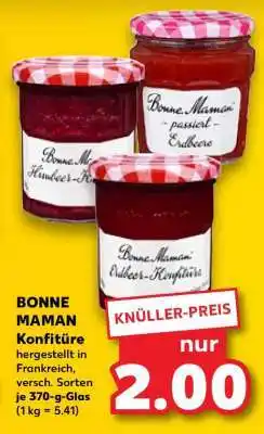 Kaufland Bonne Maman Konfitüre Angebot