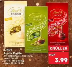 Kaufland LINDT Lindor Kugeln Angebot