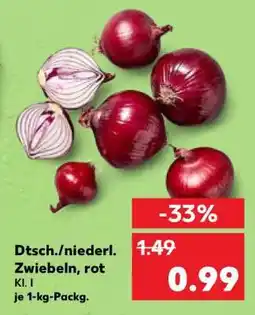 Kaufland Dtsch./niederl. Zwiebeln, rot Angebot