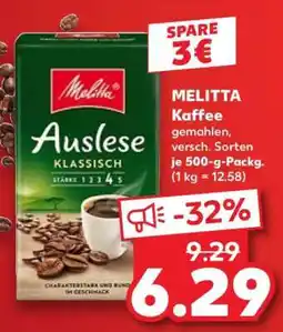 Kaufland Melitta Kaffee Angebot
