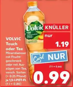 Kaufland VOLVIC Touch oder Tee Angebot