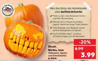Kaufland Dtsch. Kürbis, lose Angebot