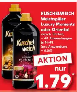 Kaufland KUSCHELWEICH Weichspüler Luxury Moments oder Oriental Angebot