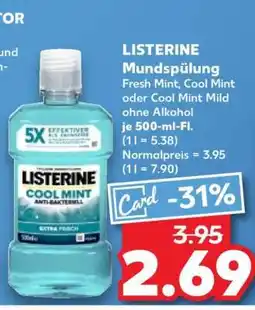Kaufland LISTERINE Mundspülung Angebot