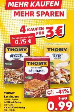Kaufland Thomy Les Sauces Angebot