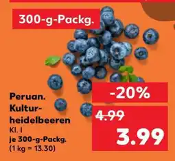 Kaufland Peruan. Kulturheidelbeeren Angebot