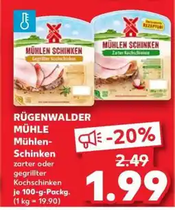 Kaufland RÜGENWALDER MÜHLE Mühlen-Schinken Angebot