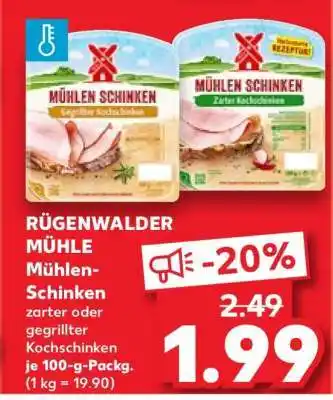 Kaufland RÜGENWALDER MÜHLE Mühlen-Schinken Angebot