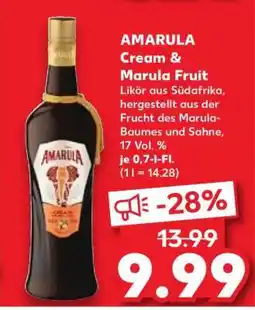 Kaufland AMARULA Cream & Marula Fruit Angebot