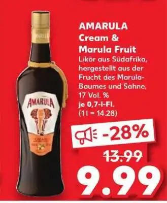 Kaufland AMARULA Cream & Marula Fruit Angebot