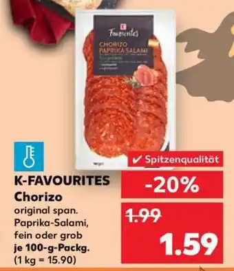 Kaufland K-FAVOURITES Chorizo Angebot