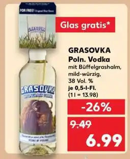 Kaufland GRASOVKA Poln. Vodka Angebot