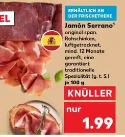 Kaufland Jamón Serrano Angebot