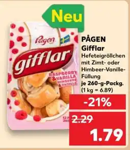 Kaufland Pågen gifflar Angebot