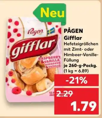 Kaufland Pågen gifflar Angebot
