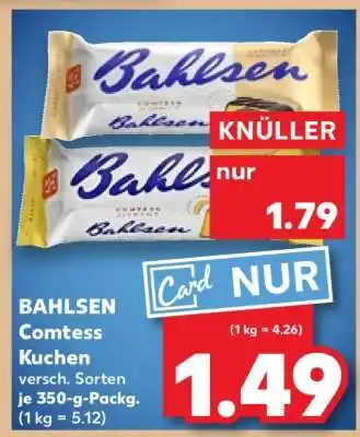 Kaufland Bahlsen Comtess Kuchen Angebot