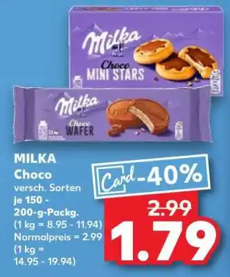 Kaufland MILKA Choco Angebot
