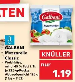 Kaufland GALBANI Mozzarella Classic Angebot