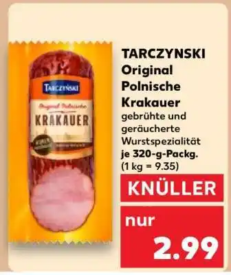 Kaufland TARCZYNSKI Original Polnische Krakauer Angebot