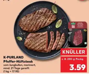 Kaufland K-PURLAND Pfeffer-Hüftsteak Angebot