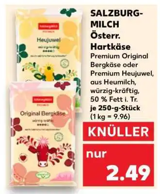 Kaufland SALZBURG-MILCH Österr. Hartkäse Angebot