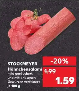 Kaufland STOCKMEYER Hähnchensalami Angebot