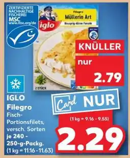 Kaufland IGLO Filegro Angebot