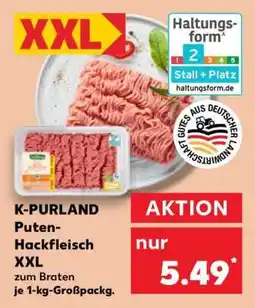 Kaufland K-PURLAND Puten-Hackfleisch XXL Angebot