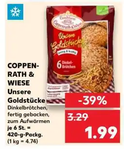 Kaufland COPPENRATH & WIESE Unsere Goldstücke Angebot