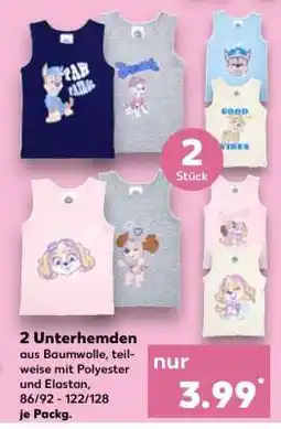 Kaufland 2 Unterhemden Angebot