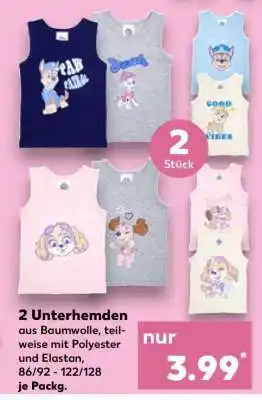Kaufland 2 Unterhemden Angebot