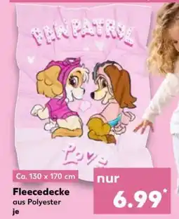 Kaufland Fleecedecke Angebot