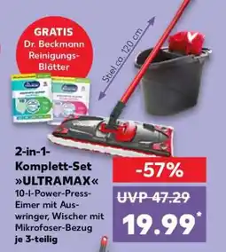 Kaufland 2-in-1-Komplett-Set ULTRAMAX Angebot
