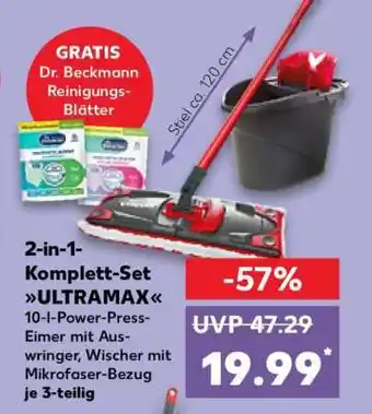 Kaufland 2-in-1-Komplett-Set ULTRAMAX Angebot